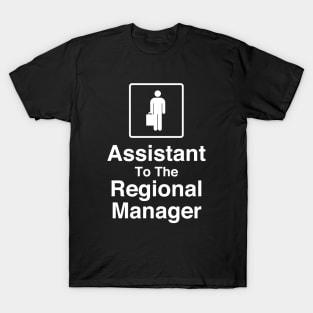 The Office - Assistant To The Regional Manager White Set T-Shirt